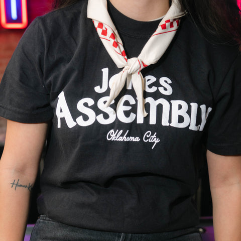Jones Assembly Black Shop T-Shirt